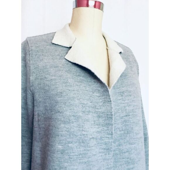 EILEEN FISHER Women’s Medium Boiled Wool Jacket - Picture 5 of 6